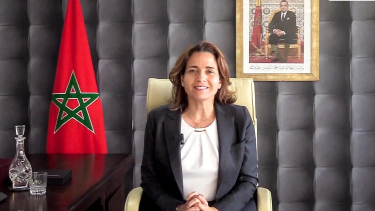 Leila Benali, ministra de Transición Energética y Desarrollo Sostenible de Marruecos - PHOTO/X/@MTEDDMAROC