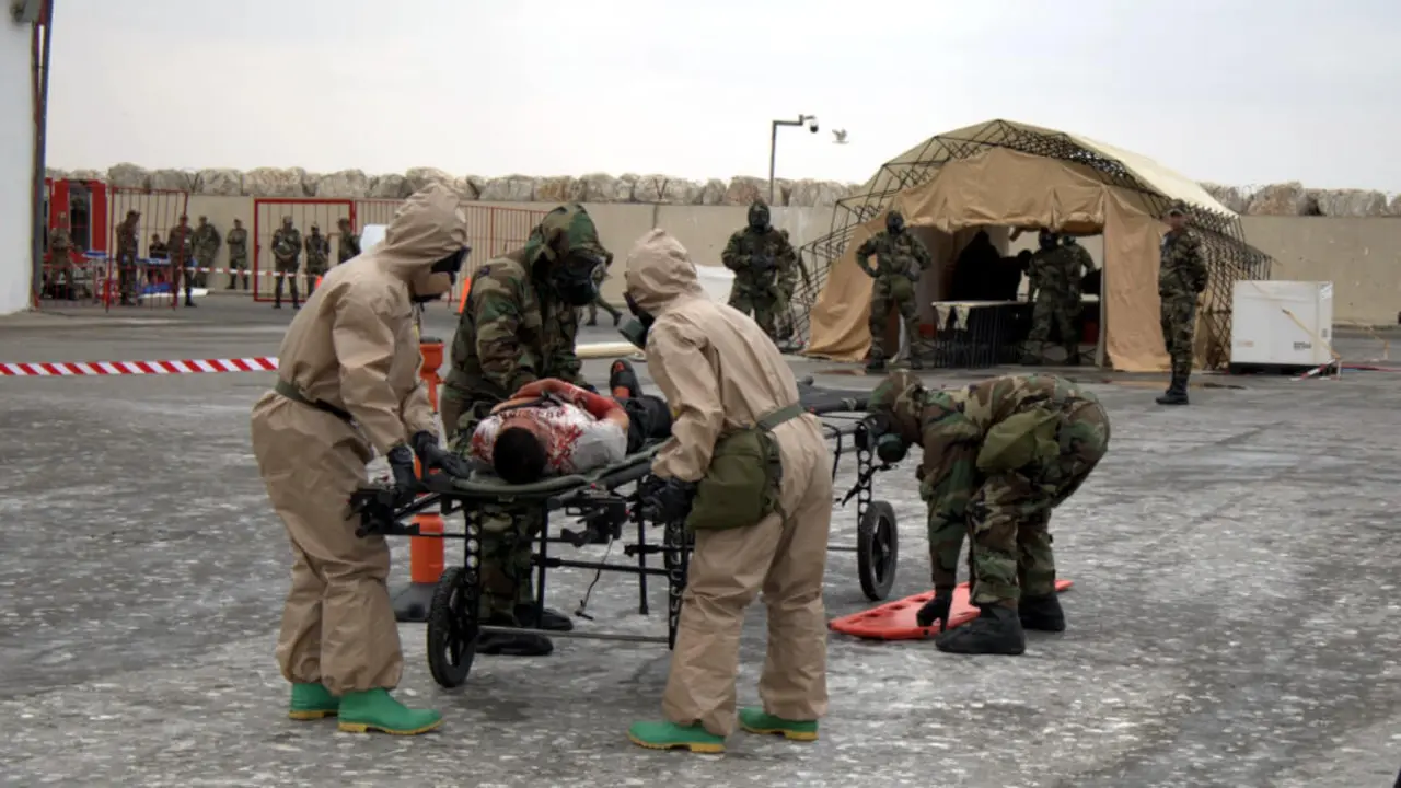 Ejercicios militares African Lion 2024 - PHOTO/X/@FAR_Maroc_
