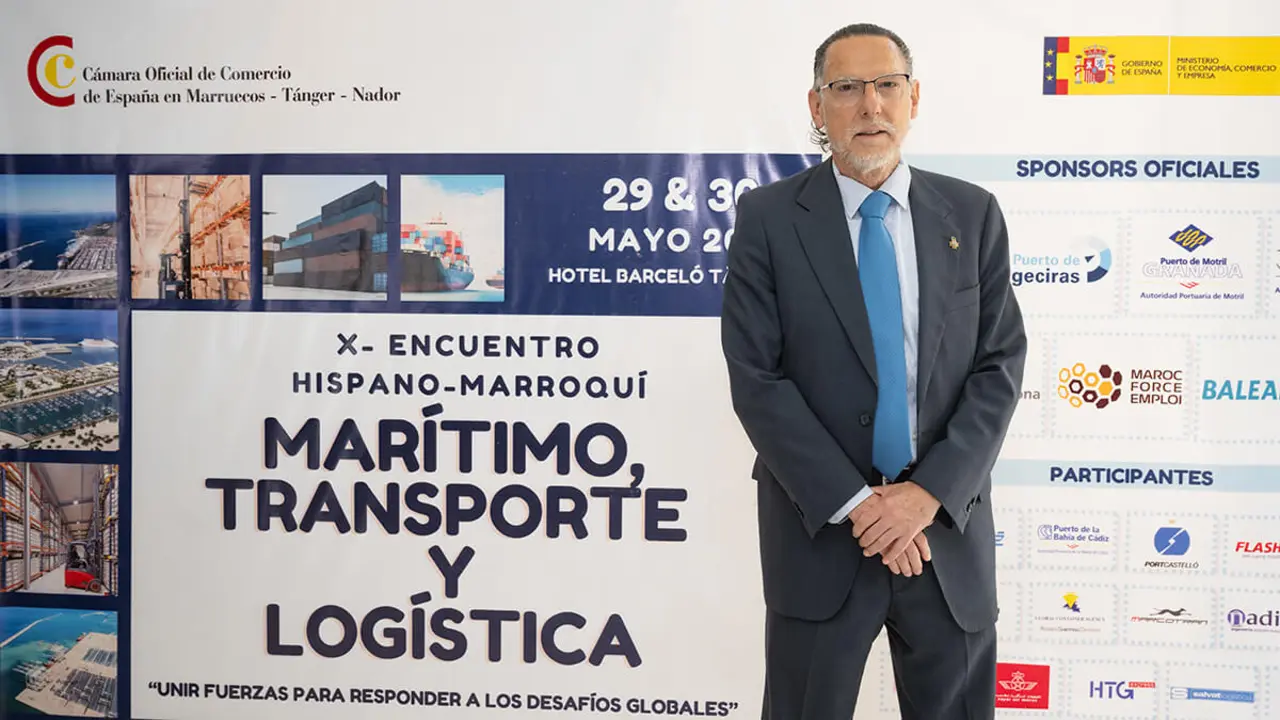 José Estévez, presidente de la Cámara Oficial de España en Tánger-Nador - PHOTO/ATALAYAR