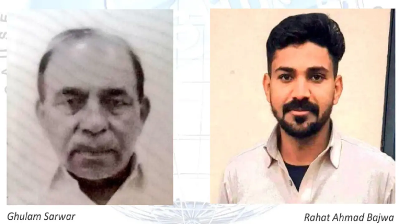 Ghulam Sarwar y Rahat Ahmad Bajwa