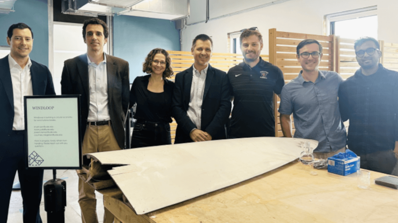 <p>El equipo de WindLoop se alía con Iberdrola en Estados Unidos para el reciclaje de palas</p>
