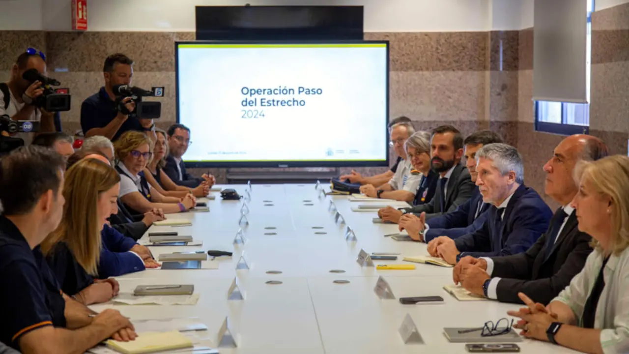 Operación Marhaba-Paso del Estrecho 2024 <strong>- PHOTO/@interiorgob</strong>