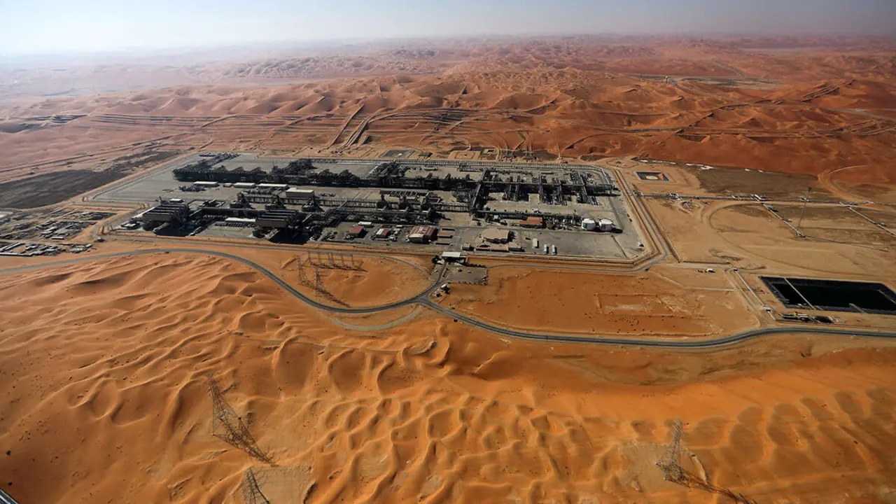 Vista general del campo petrolero de Aramcos en el Barrio Vacío, Shaybah, Arabia Saudí - REUTERS/HAMAD I MOHAMMED