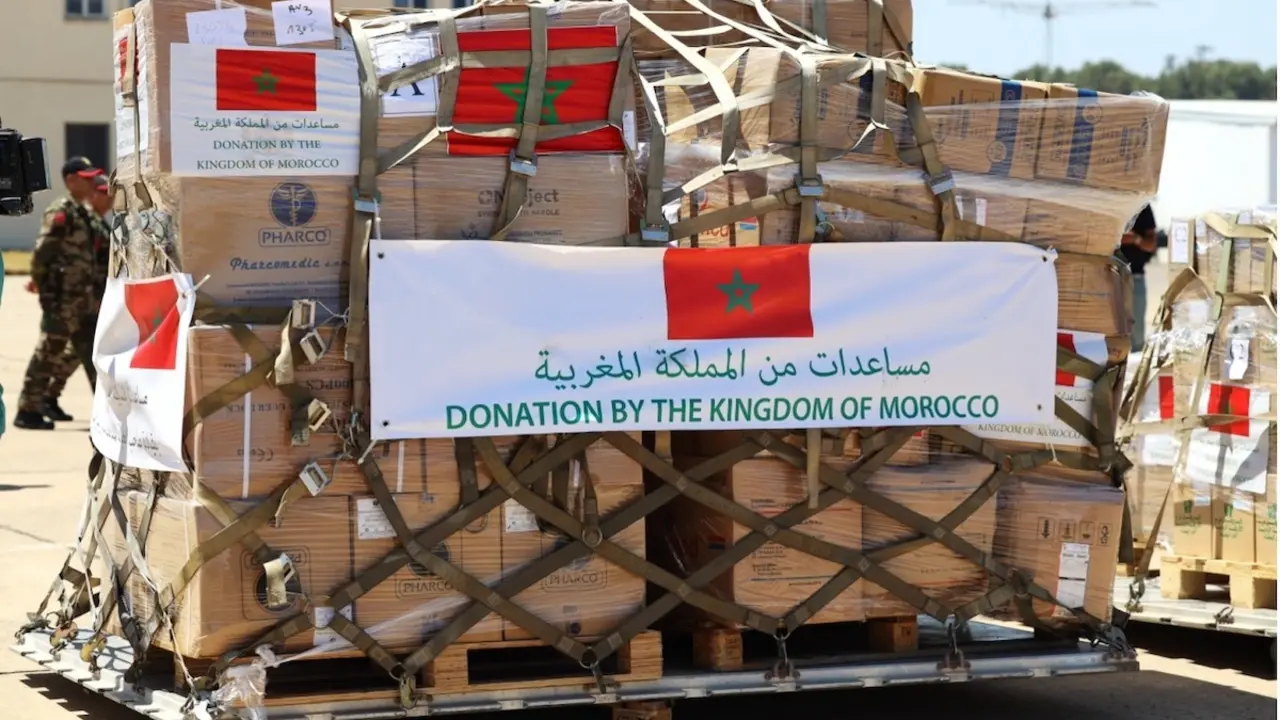 El rey Mohamed VI, presidente del Comité Al Qods, ha dado instrucciones para desplegar una operación humanitaria de ayuda médica, dirigida a la población palestina de Gaza - PHOTO/ARCHIVO