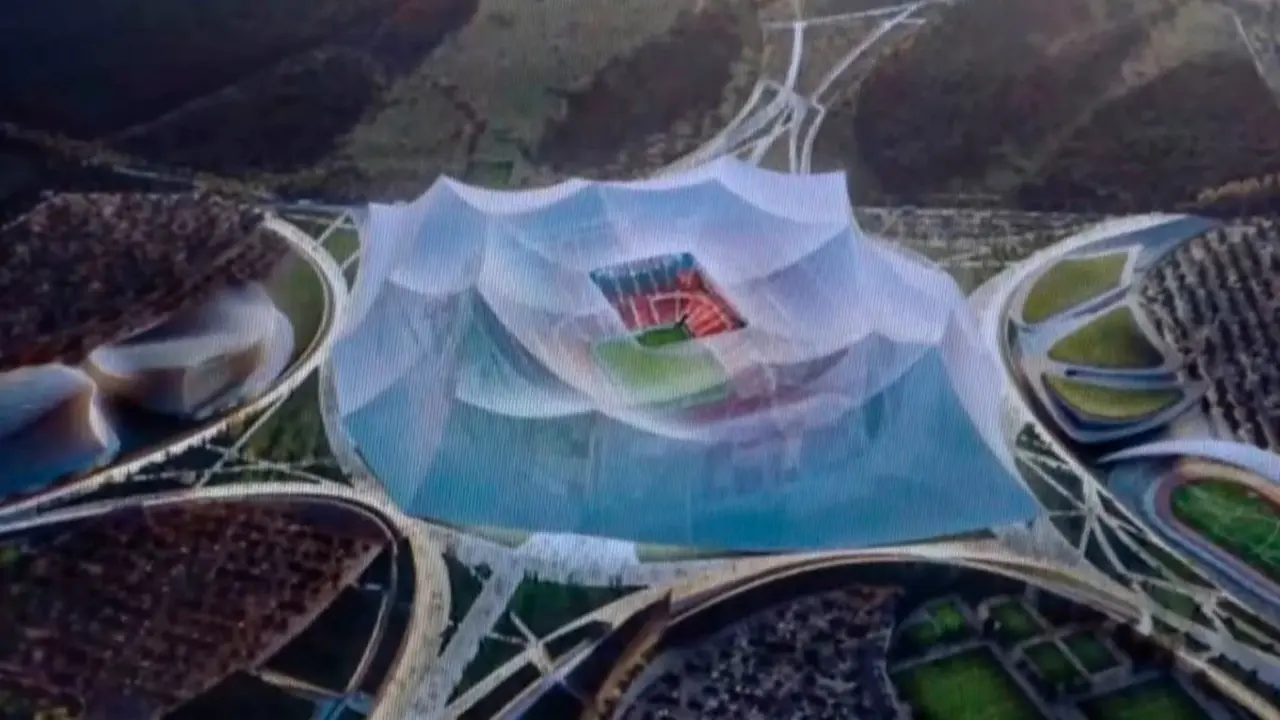 Diseño del estadio Hassan II de Casablanca - PHOTO/CEDIDA