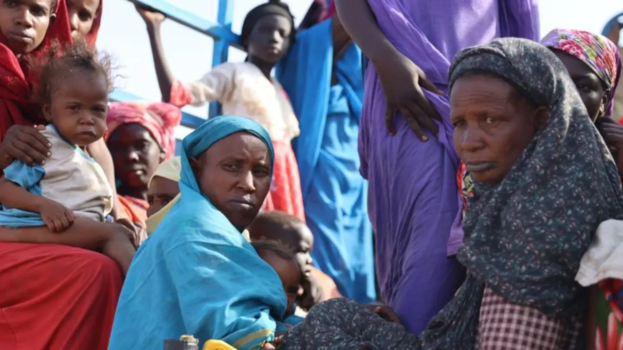 Refugiados sudaneses en el centro de tránsito gestionado por la ONU en Renk, Sudán del Sur -&nbsp;© OIM/Elijah Elaigwu&nbsp;