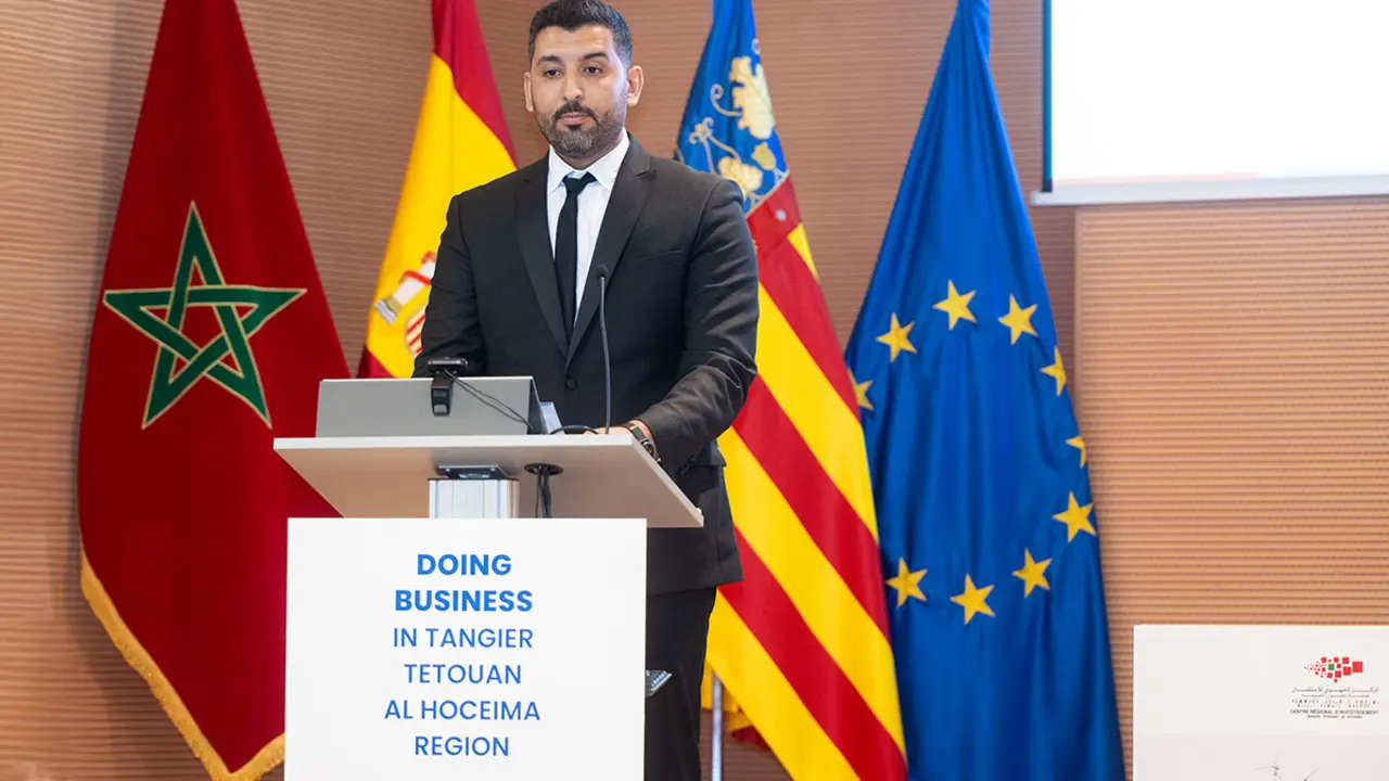 <p>Omar El Hzoumri, director general de ILYATEX - PHOTO/ATALAYAR</p>
