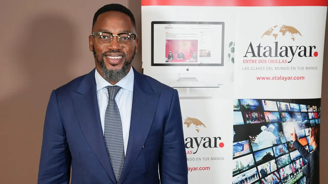 Mohamed Abdul Razaq, vicepresidente de Africa Finance Corporation – PHOTO/ATALAYAR&nbsp;
