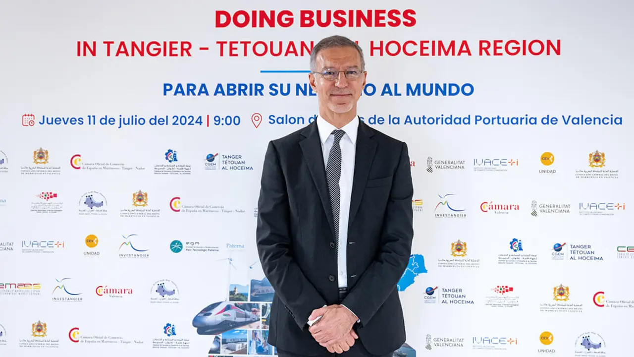 <p>Adil Rais, presidente de la patronal CGEM Tánger-Tetuán-Alhucemas y copresidente de CEMAES - PHOTO/ATALAYAR&nbsp;</p>
