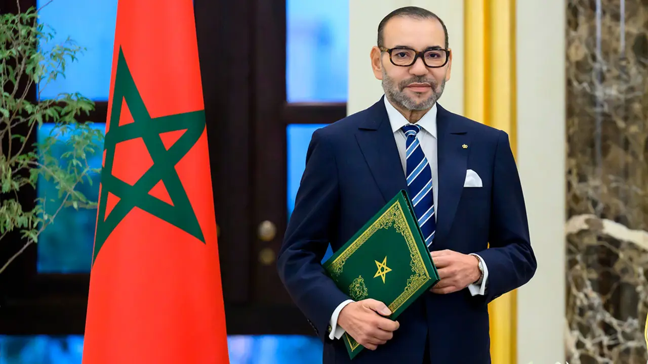 El rey de Marruecos, Mohamed VI - PHOTO/MAP