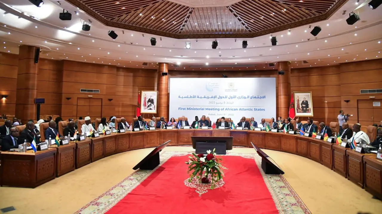 <p>3ª reunión ministerial del Proceso de los Estados Africanos Atlánticos, con la participación de 21 países de la costa atlántica - PHOTO/MAROC DIPLOMATIE&nbsp;</p>
