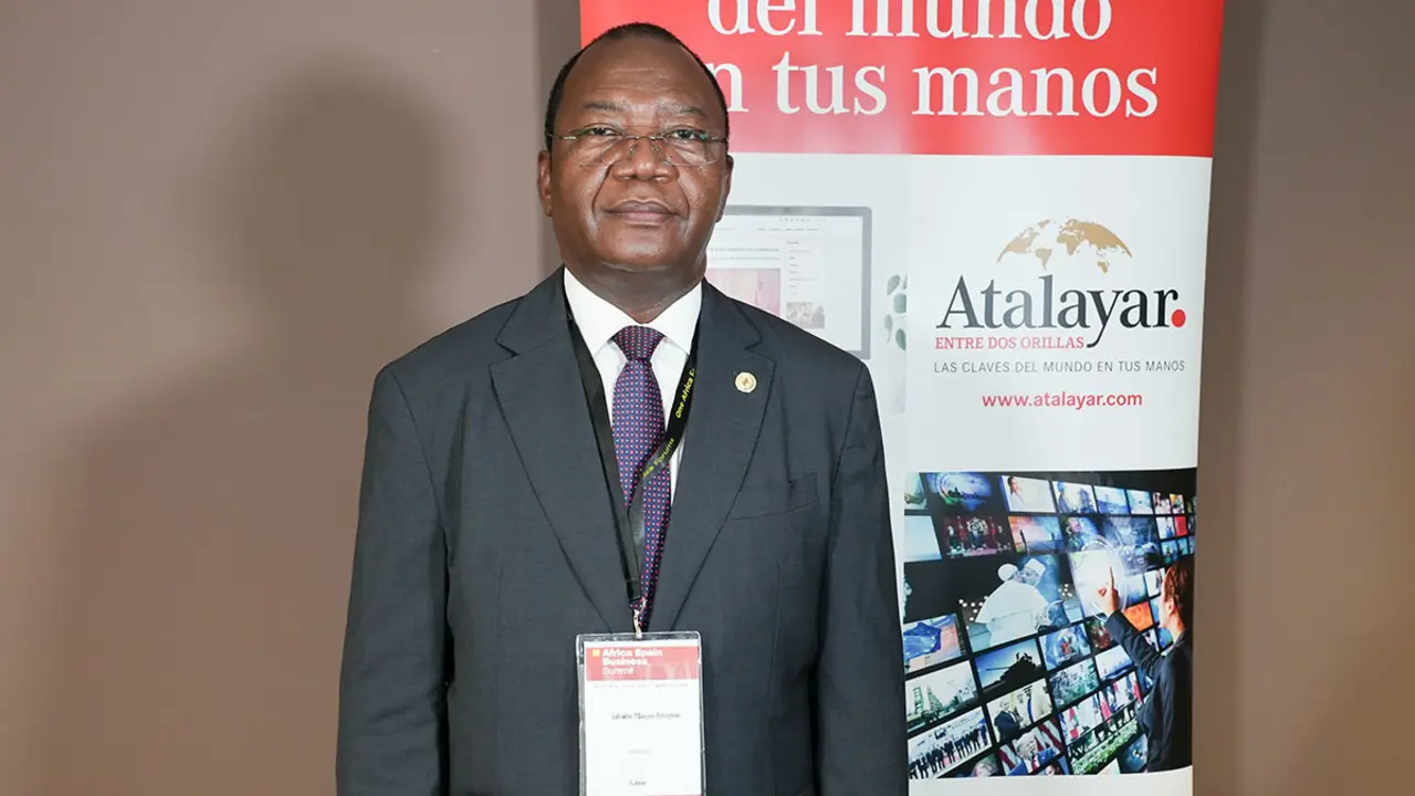 Salvador Mangue Ayingono, secretario general de COSUMAF - PHOTO/ATALAYAR