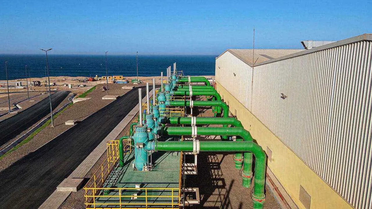 Planta desalinizadora en el sur de Agadir, Marruecos - PHOTO/MINISTERIO DE AGRICULTURA DEL REINO DE MARRUECOS via REUTERS