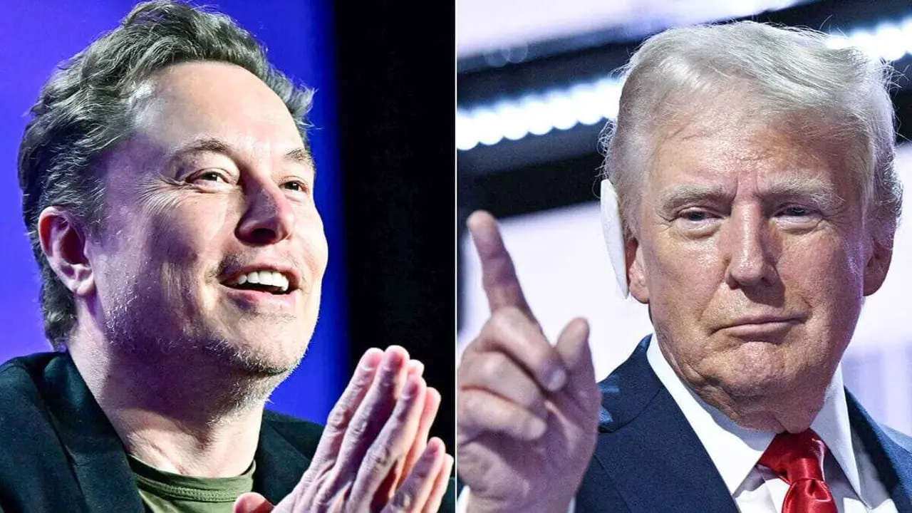 Trump fue entrevistado por Musk en la plataforma de redes sociales X la noche del 12 de agosto de 2024 - PHOTO/AFP