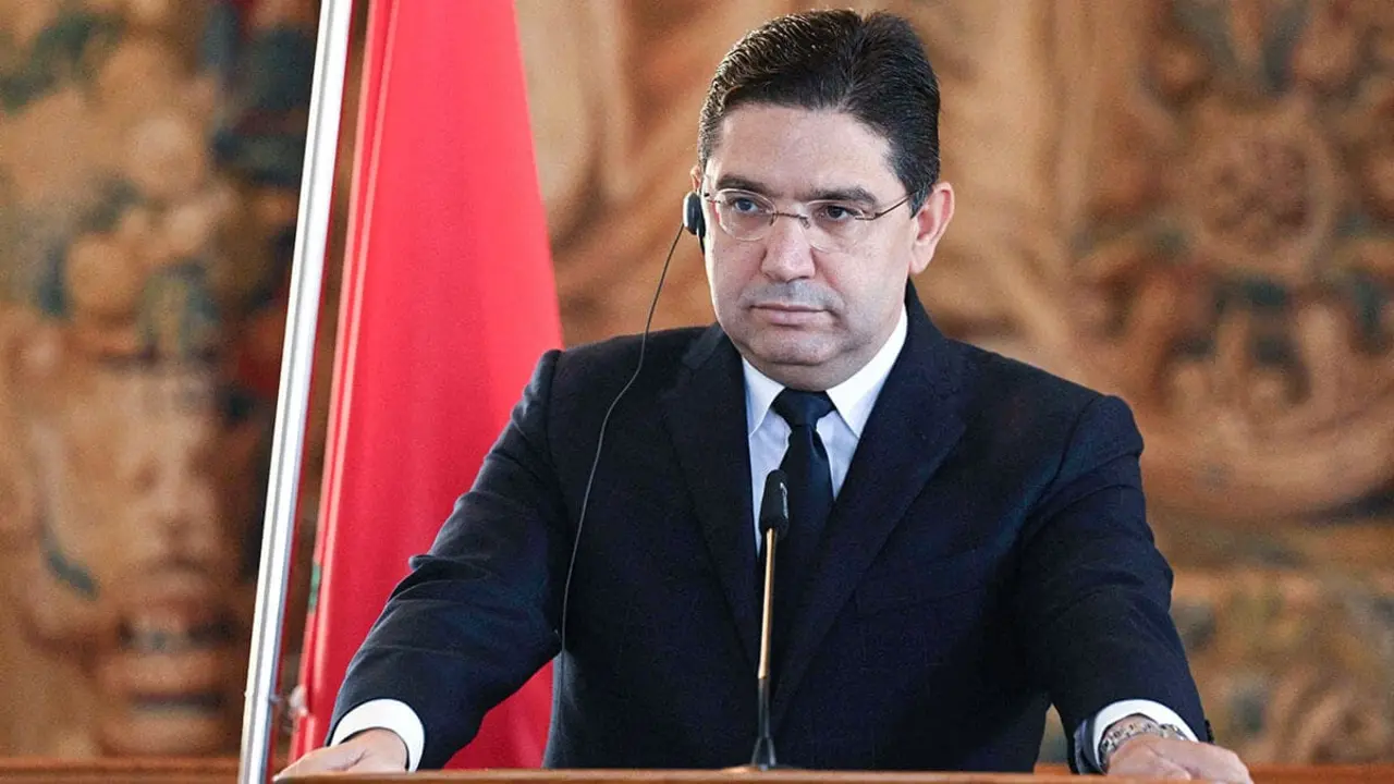 El ministro de Asuntos Exteriores de Marruecos, Nasser Bourita - AFP/MICHAL CIZEK