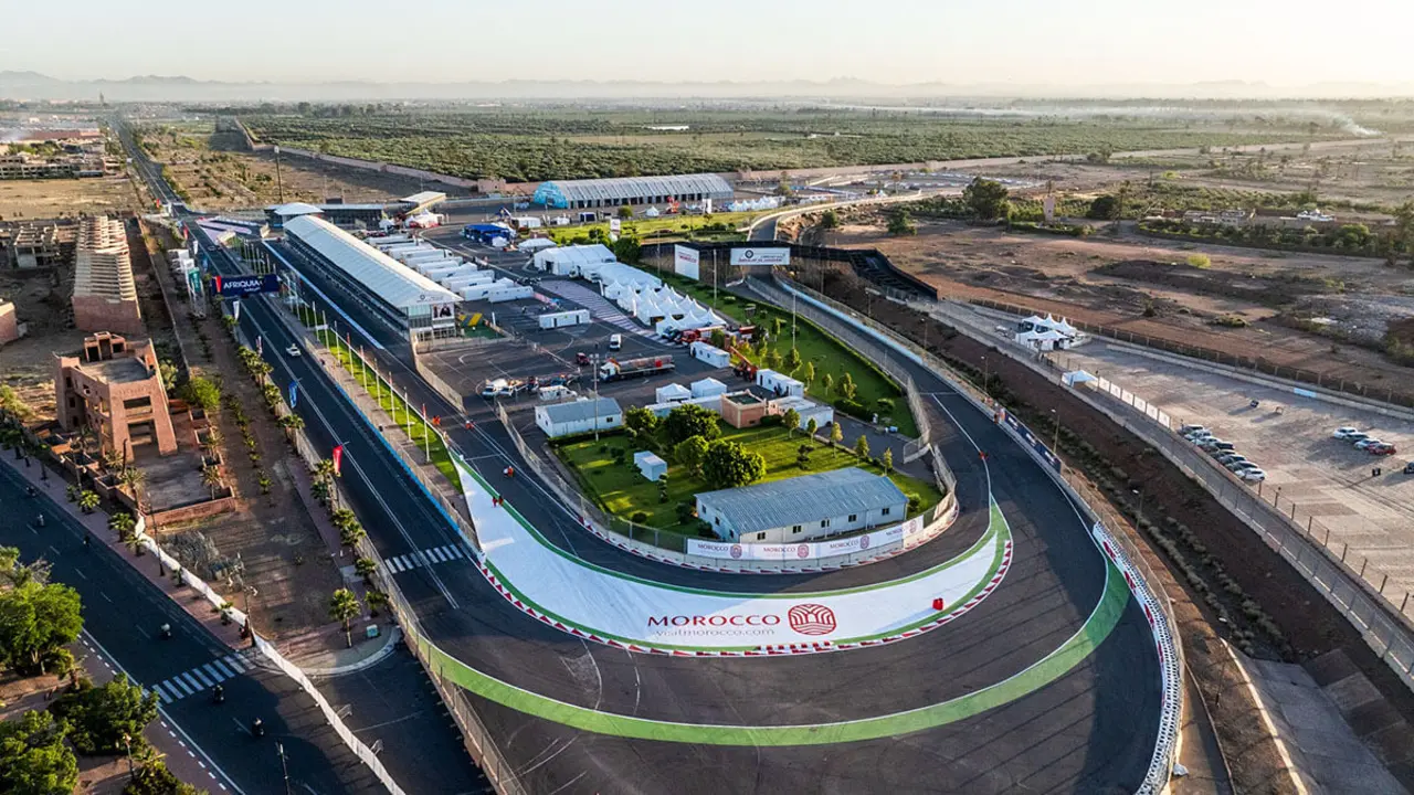 Imagen del circuito Moulay El Hassan en Marrakech - PHOTO/ marrakechgrandprixofficiel
