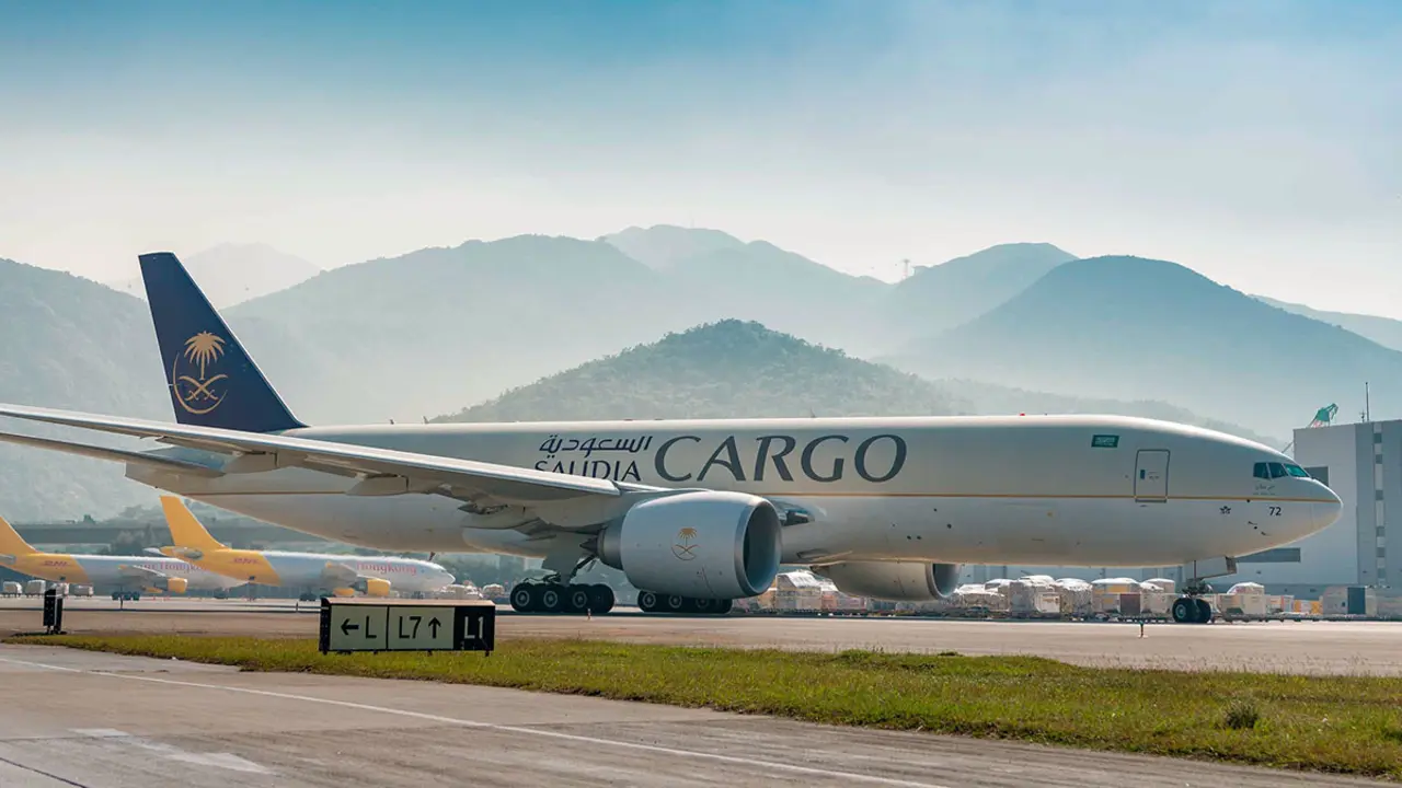 Avión de Saudi Arabian Airlines - PHOTO/SAUDIA CARGO/NEWS AKTUELL