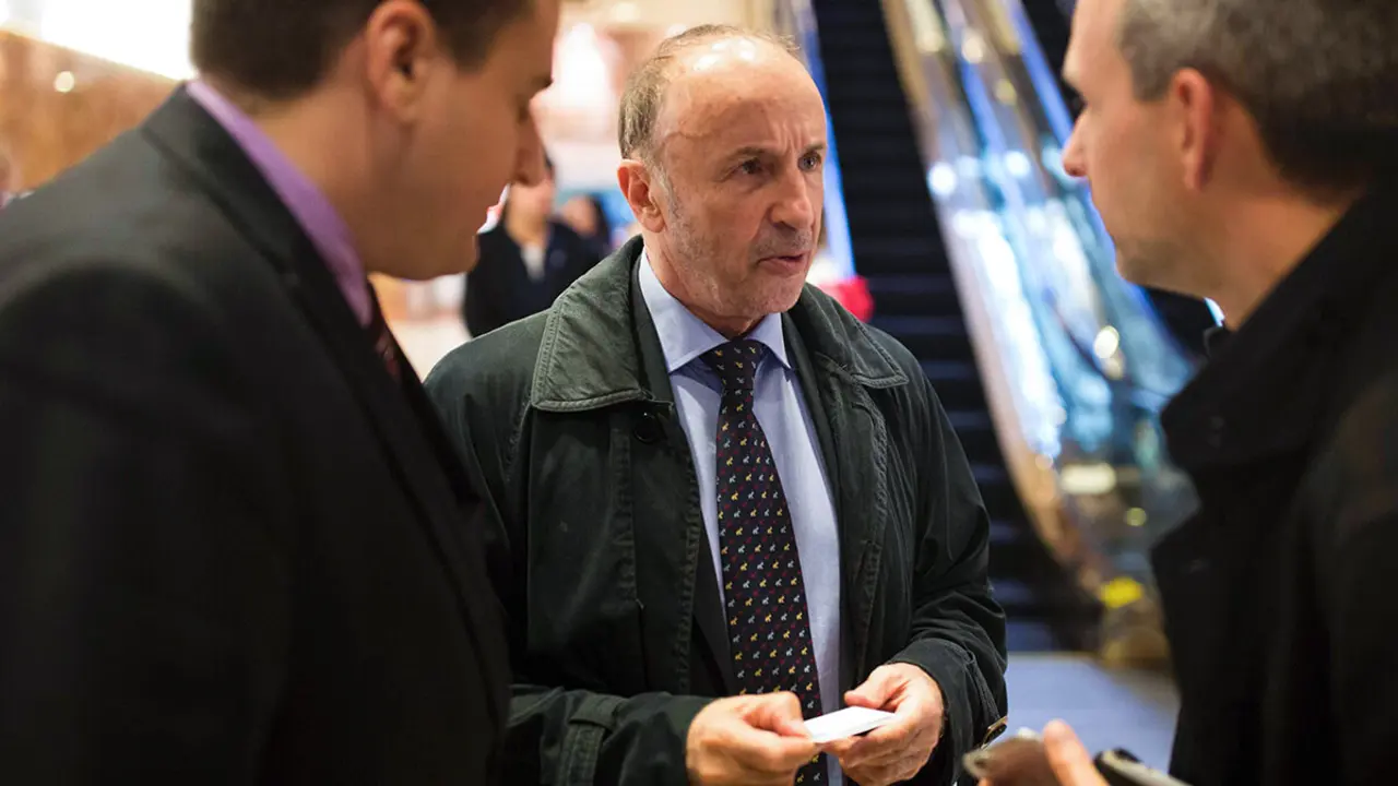 <p>George G. Lombardi, un empresario italiano que vive en la Torre Trump  - AFP/DOMINICK REUTER &nbsp;</p>
