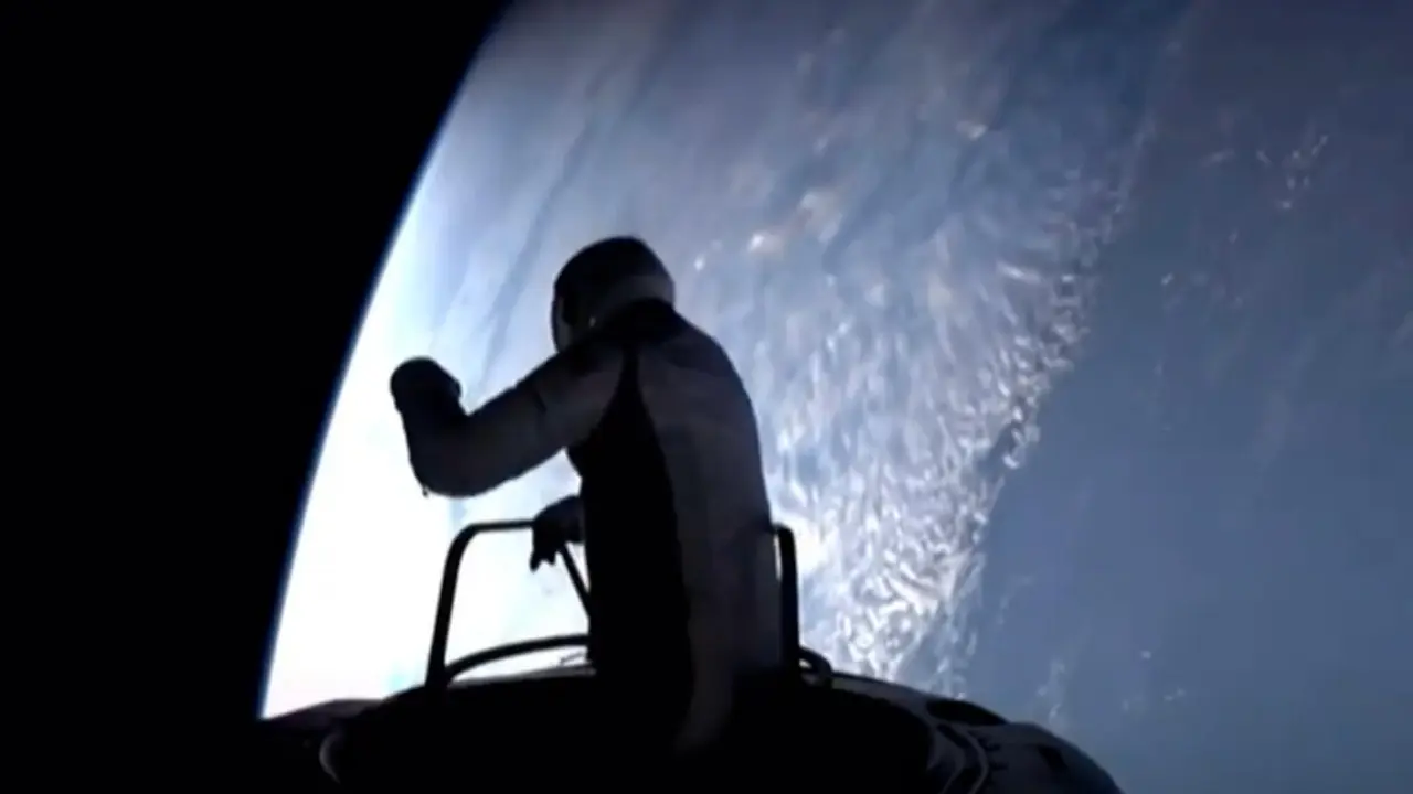 Segundo vuelo al espacio del multimillonario norteamericano Jared Isaacman, de 41 años, que con la misión Polaris Dawn ha visto cumplido su sueño de asomar su cuerpo al espacio exterior -&nbsp;PHOTO/SpaceX