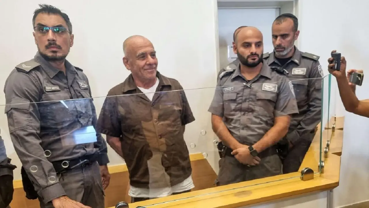 El ciudadano israelí Moti Maman se encuentra en una sala de audiencias judiciales - PHOTO/REUTERS/STRINGER