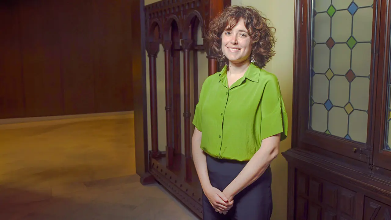 Júlia Pareto, doctora en Filosofía, es una de las pensadoras que explora los desafíos de esta tecnología desde su vertiente ética - PHOTO/Fundación "la Caixa"&nbsp;