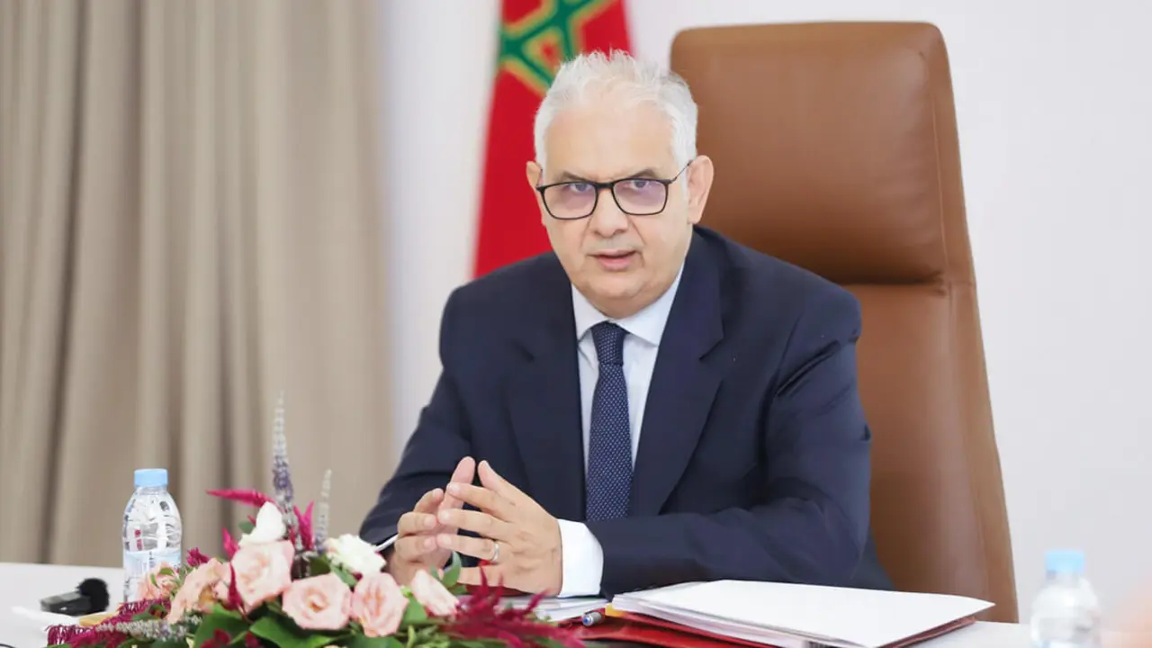 Nizar Baraka, ministro de Equipamiento y Agua de Marruecos - PHOTO/ @Equipement_Eau