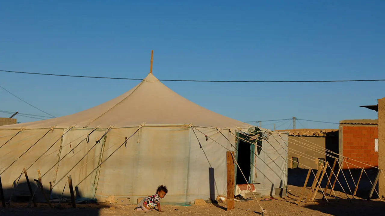 Campamento de refugiados saharauis de Smara, en Tinduf, Argelia - REUTERS/BORJA SUAREZ