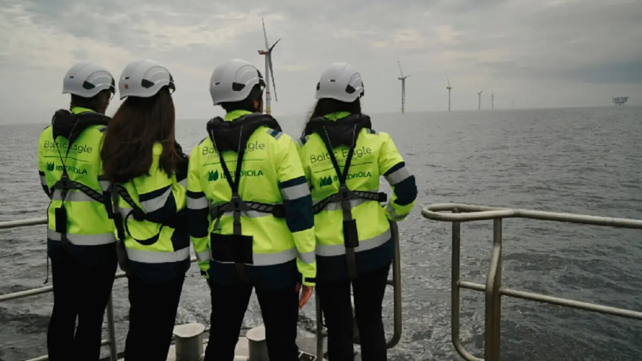 Baltic Eagle es el segundo de los tres grandes parques eólicos de Iberdrola en Alemania, junto con Wikinger y Windanker
