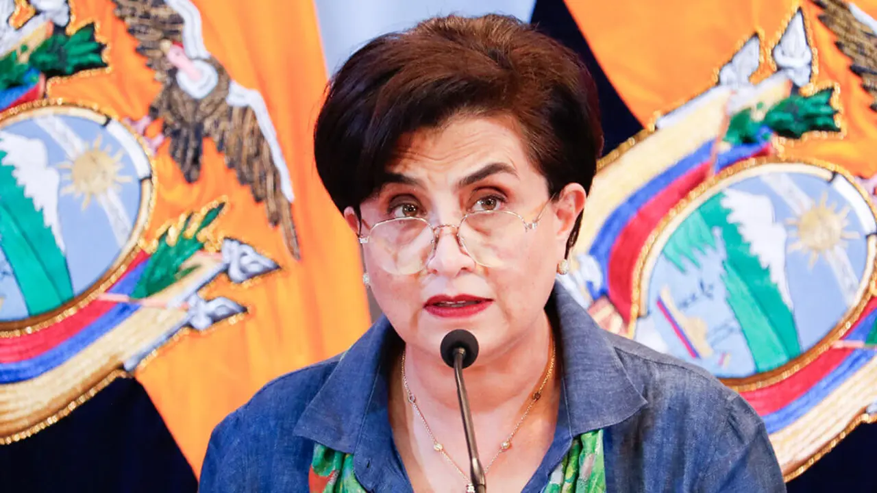 <p>La ministra de Asuntos Exteriores de Ecuador, Gabriela Sommerfeld - AFP/GALO PAGUAY&nbsp;</p>
