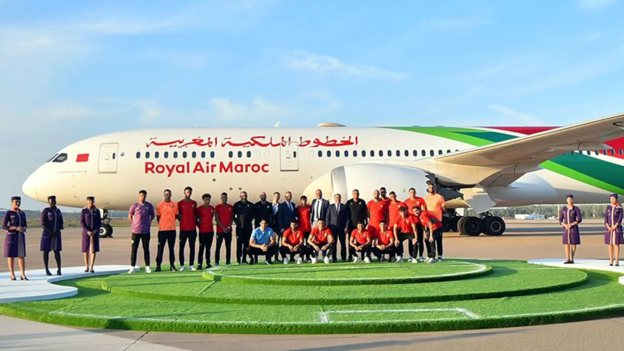 Presentación de la nueva equipación de la selección nacional de la mano de Royal Air Maroc y Puma - PHOTO / @RAM_Maroc
