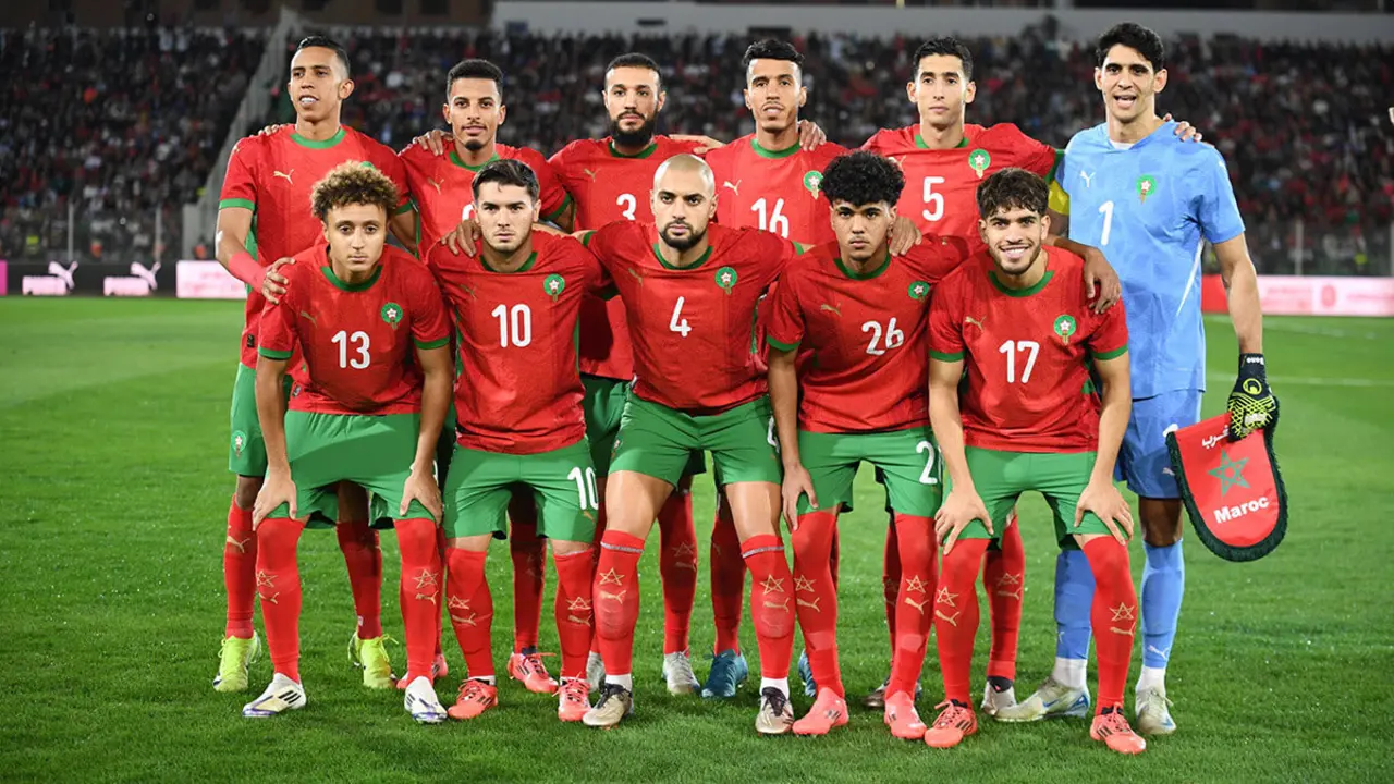 La selección marroquí cerró con una contundente victoria su participación en las eliminatorias de la Copa Africana de Naciones al derrotar 7-0 a Lesoto - PHOTO/REDES SOCIALES