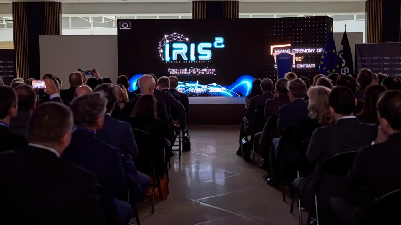La iniciativa espacial europea Iris2 es un megaproyecto de 10.600 millones de euros que pretende responder a un triple reto tecnológico, económico y de seguridad -&nbsp;PHOTO/EU-ESA-P. Sebirot