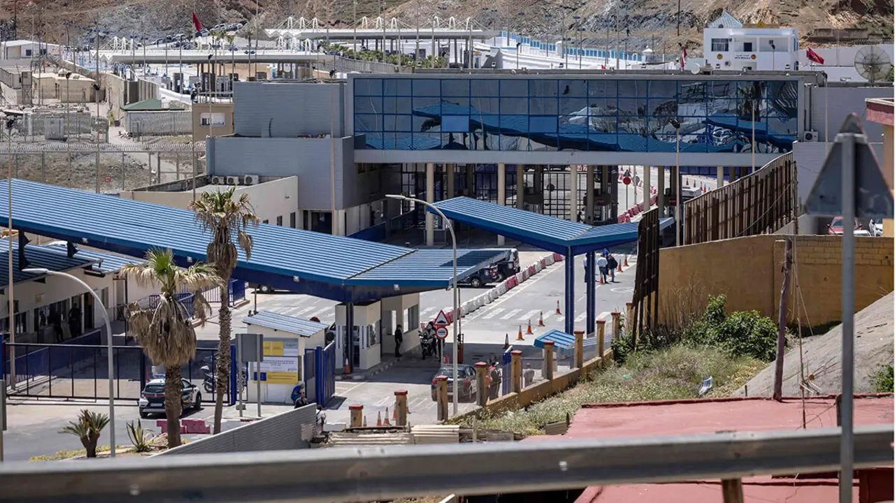 Vista de la frontera entre el enclave español de Ceuta y Marruecos - PHOTO/ARCHIVO