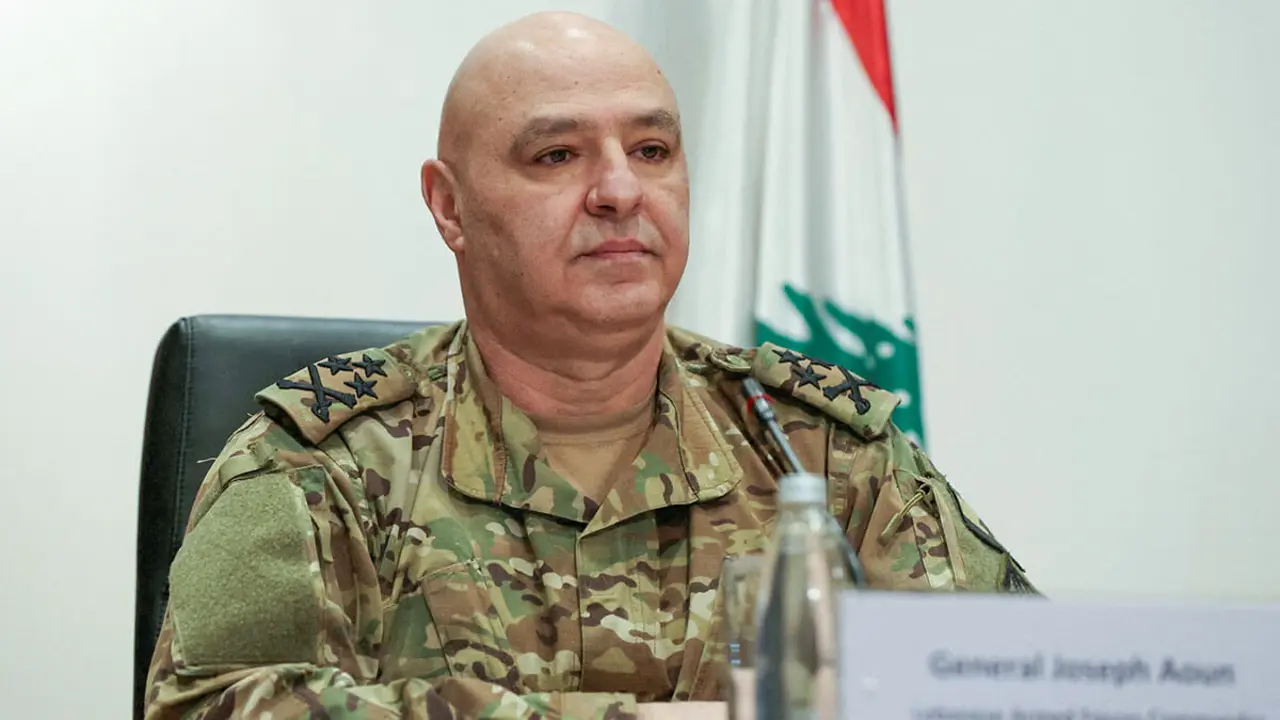<p>El general del ejército del Líbano, Joseph Aoun - REUTERS/ MOHAMED AZAKIR<br />
&nbsp;</p>
