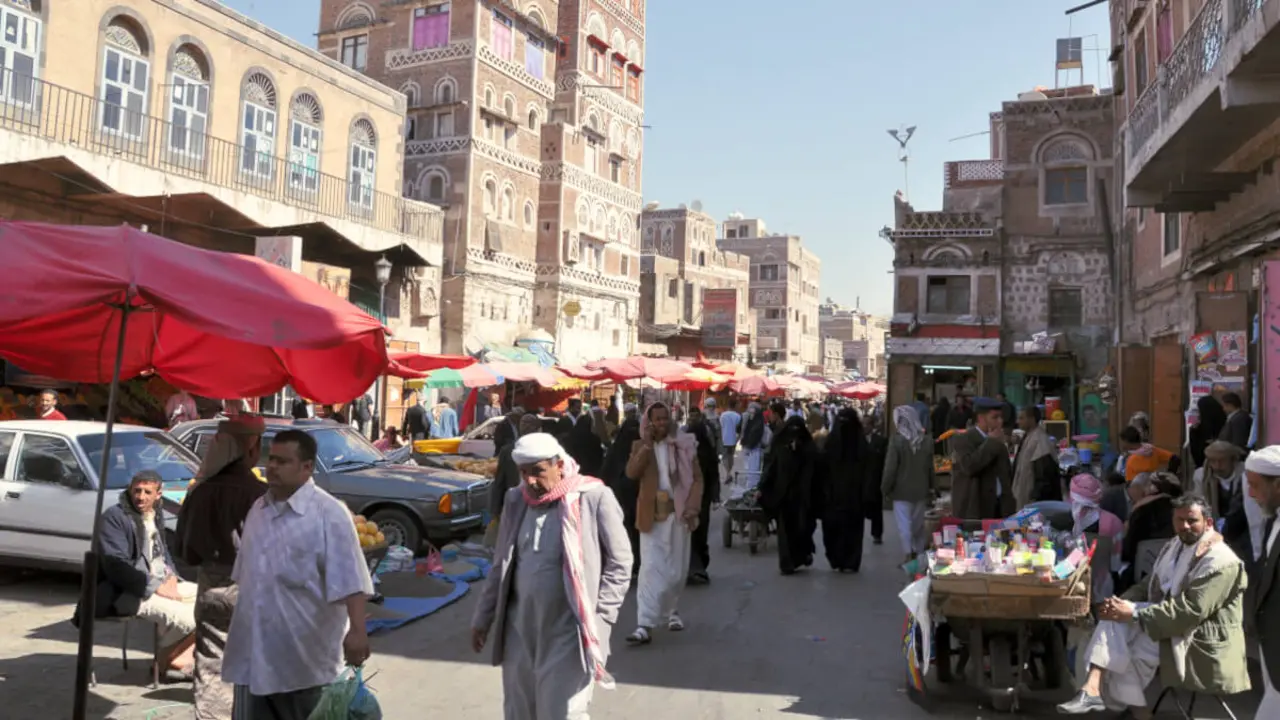 Mercado en Saná, capital de Yemen - <a href="https://depositphotos.com/es/?/">Depositphotos</a>