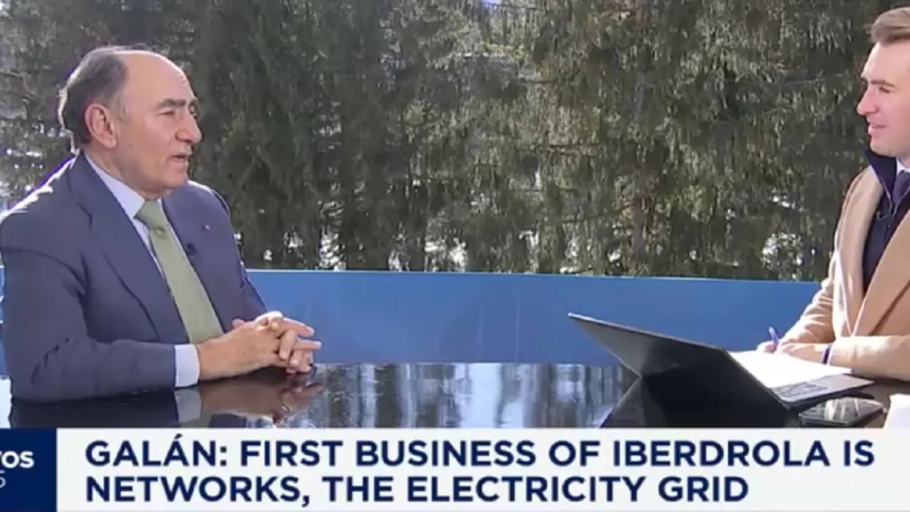 Ignacio Galán en la CNBC: "El 60% de las inversiones están destinadas a redes eléctricas"