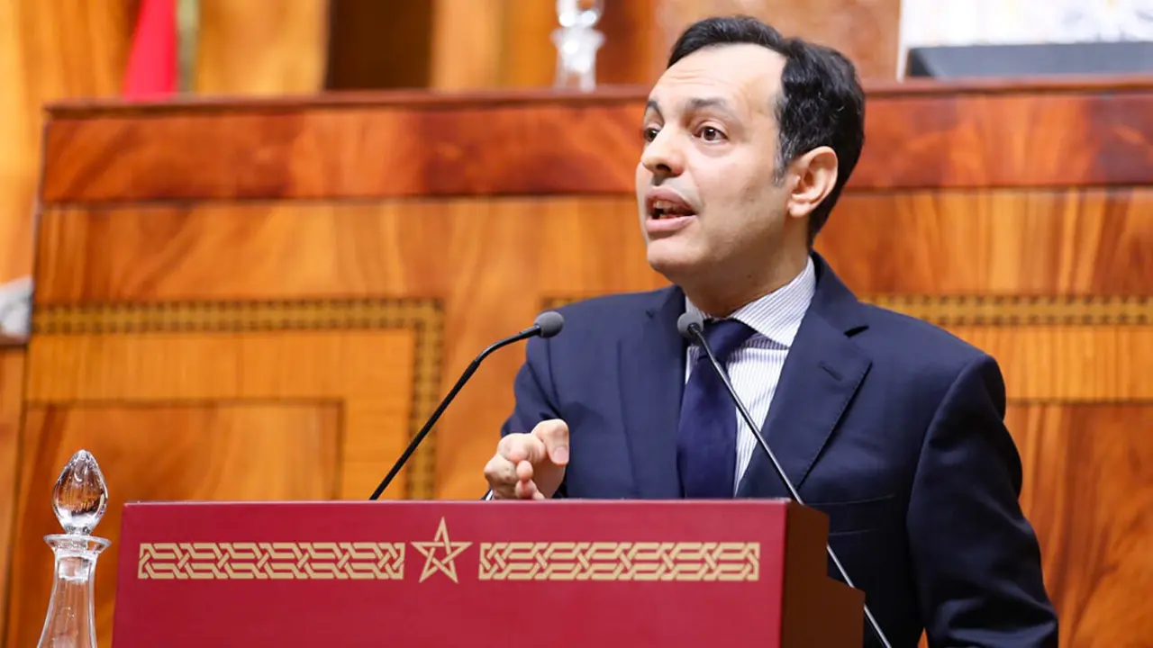 Younes Sekkouri, ministro de Integraci&oacute;n Econ&oacute;mica de Marruecos - PHOTO/X/@younessekkouri