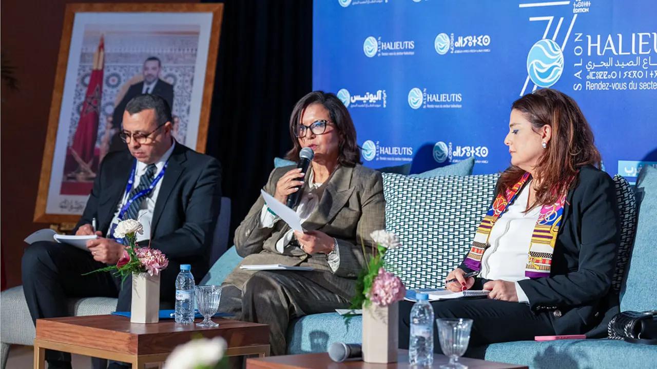 Zakia Driouch en el Salón Halieutis