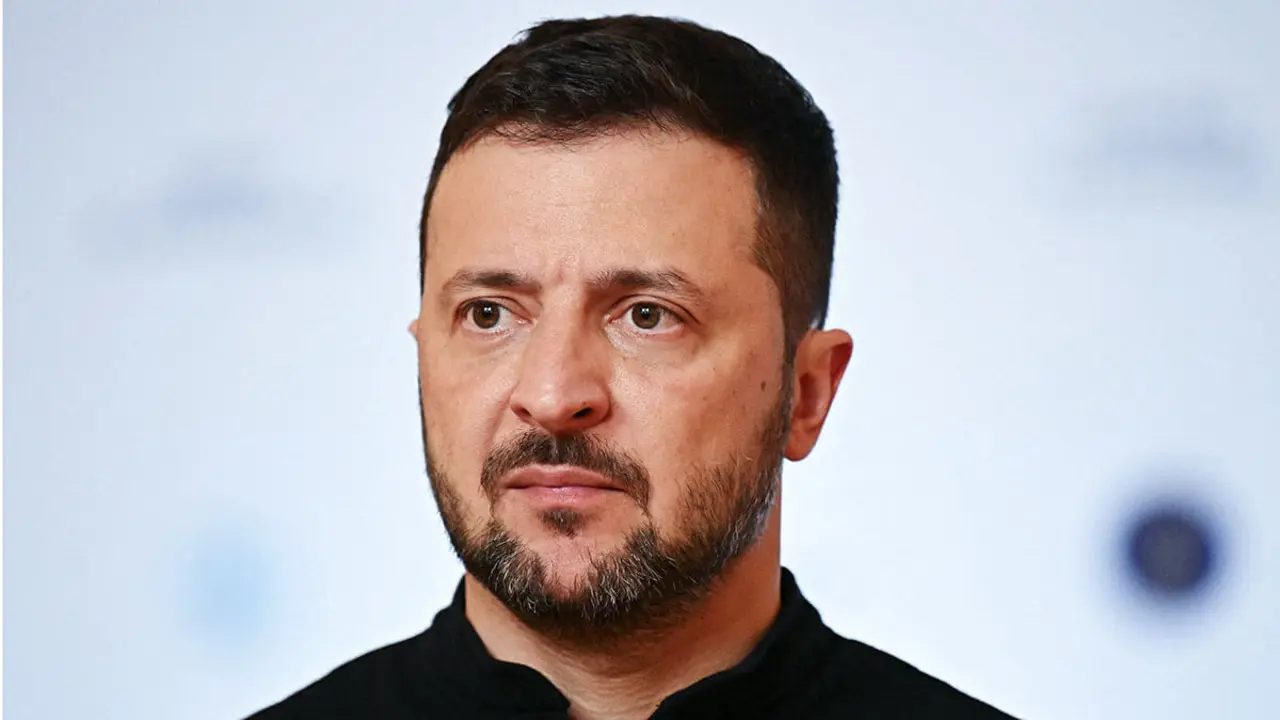 El presidente de Ucrania, Volodimir Zelenski - PHOTO/LEON NEAL vía REUTERS