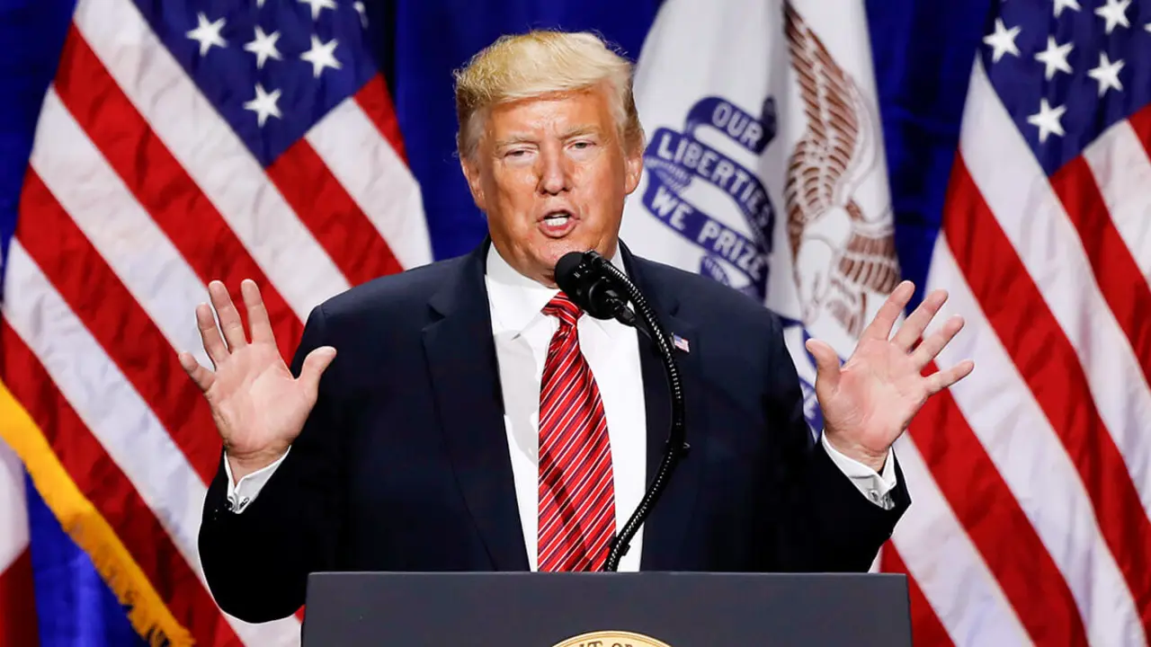 <p>El presidente Donald Trump  - AP/CHARLIE NEIBERGALL&nbsp;</p>
