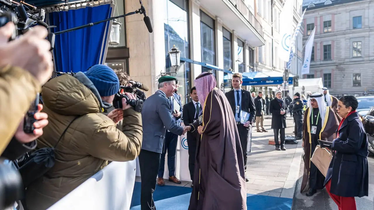 Las autoridades de Arabia Saudí gozan de la confianza de los presidentes Trump y Putin para albergar y mediar en las conversaciones para llevar la paz a Ucrania -&nbsp;PHOTO - MSC/Barth-Tuttas