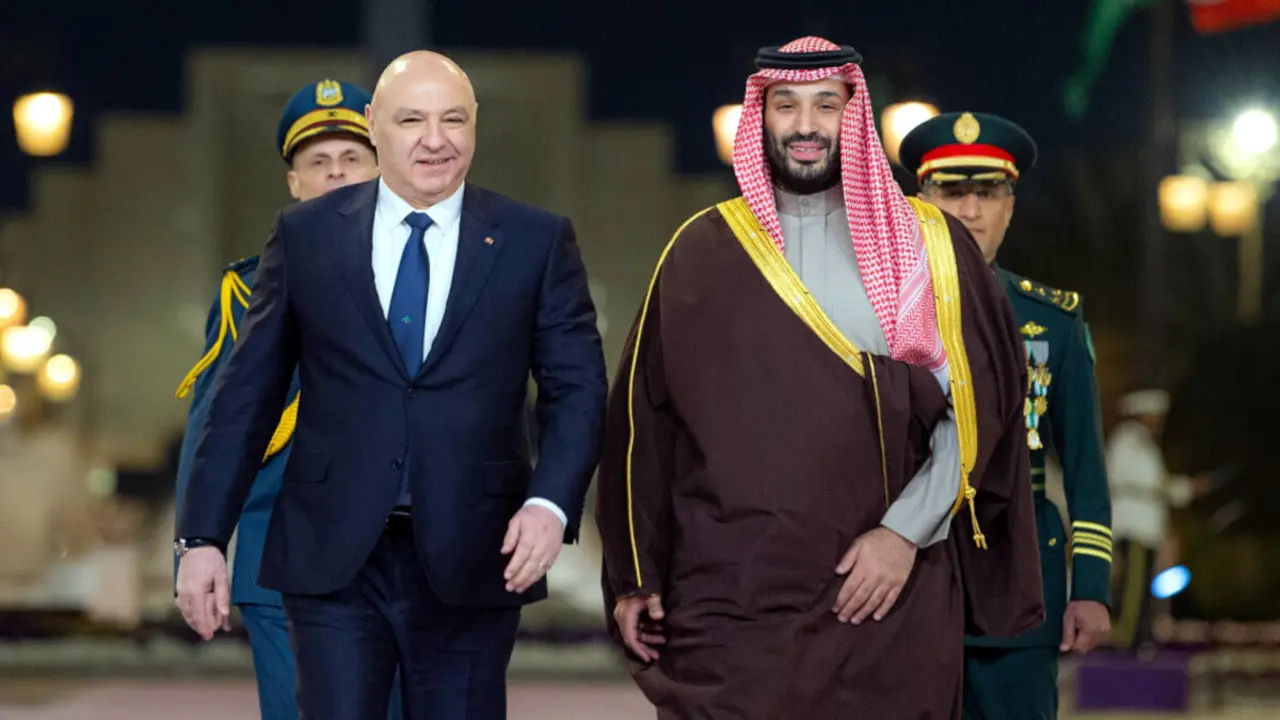 El presidente libanés Joseph Aoun, en su primer viaje al extranjero desde que asumió el cargo, se reunió con el príncipe heredero Mohamed bin Salman - PHOTO/&nbsp;@LBpresidency