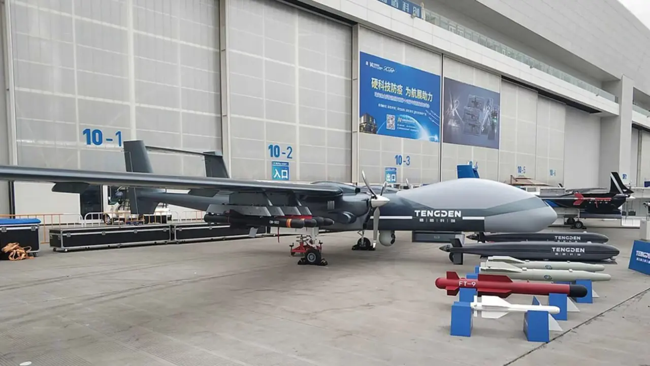 Marruecos refuerza sus capacidades militares con el UAV chino TB-001 - PHOTO/@OsintExperts