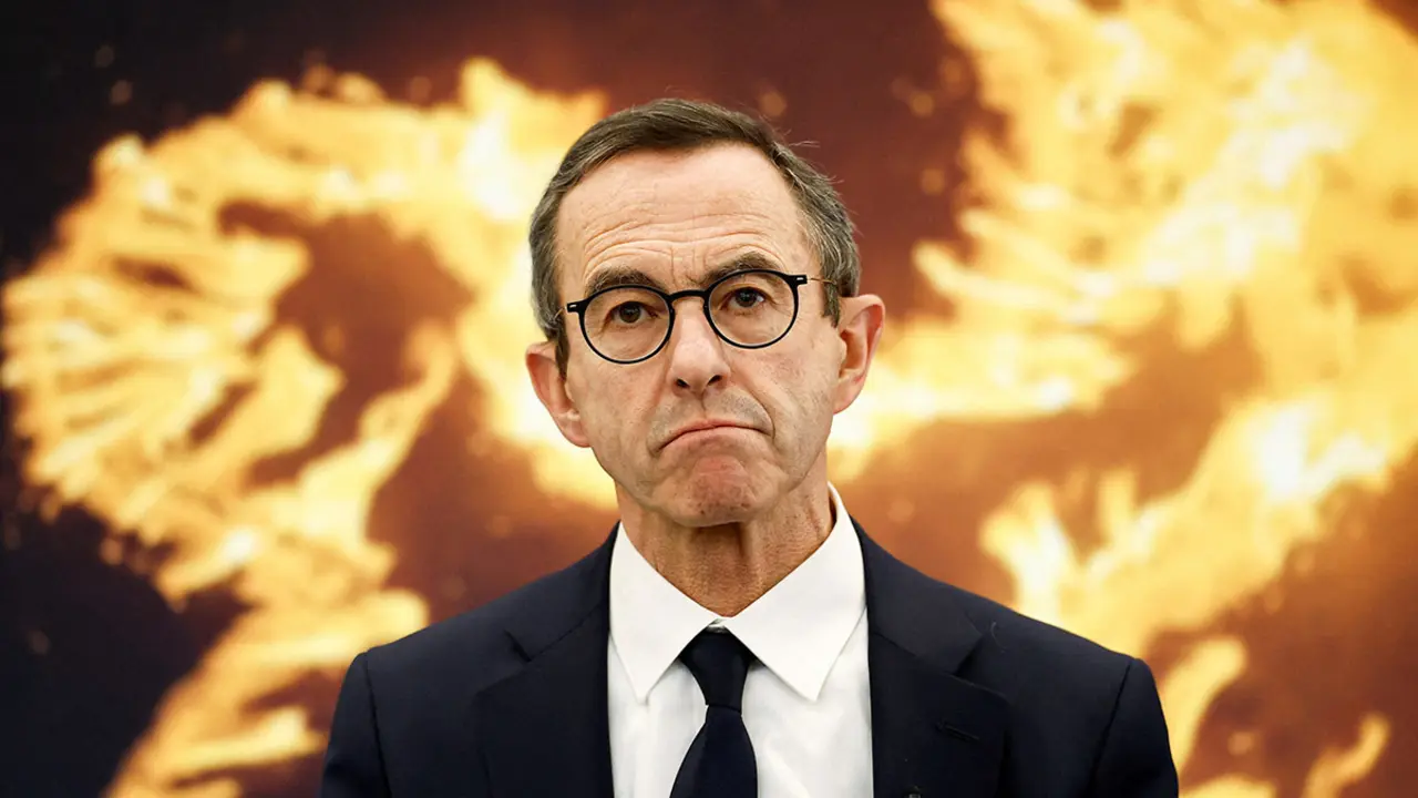 <p>El ministro del Interior francés, Bruno Retailleau - REUTERS/ BENOIT TESSIER</p>
