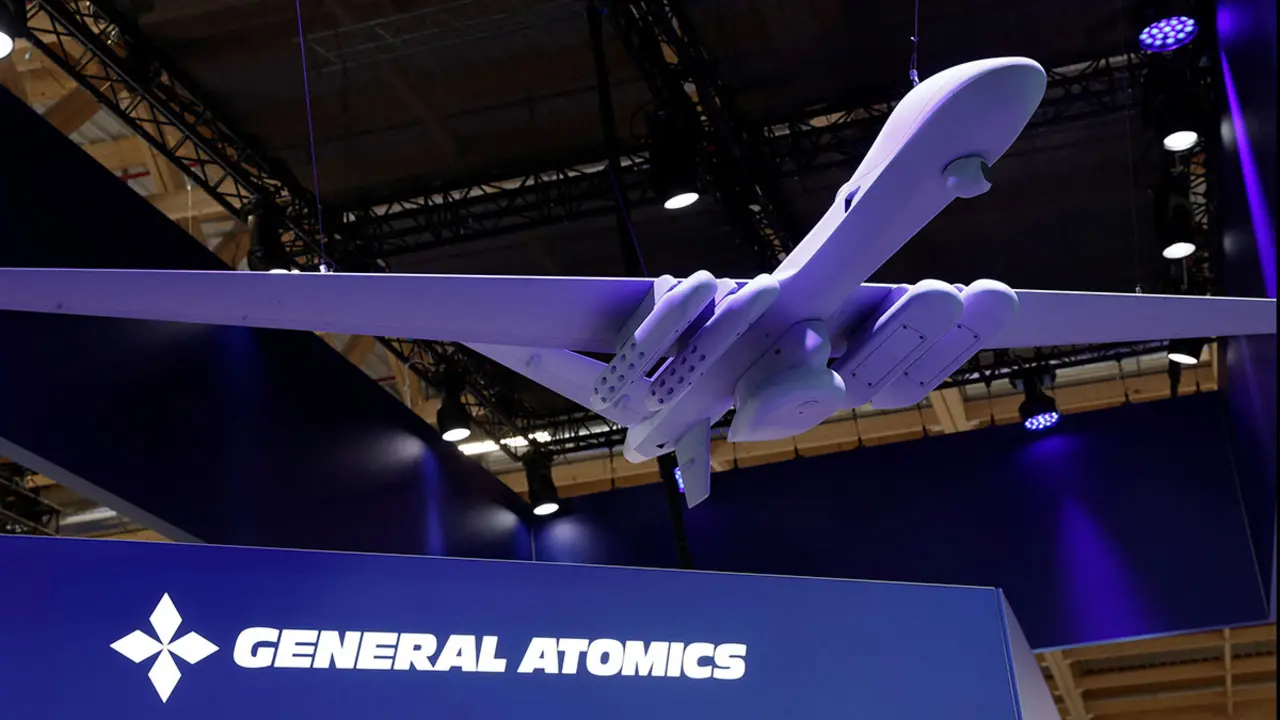 MQ-9B SeaGuardian fabricado por General Atomics - REUTERS/BENOIT TESSIER<br />
&nbsp;
