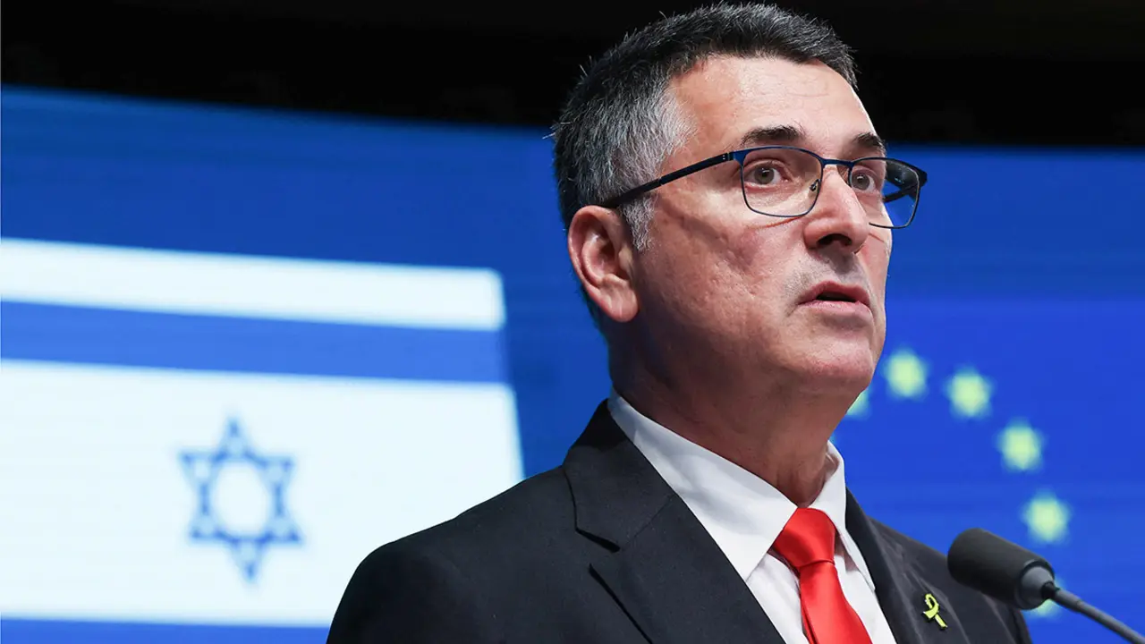 Gideon Saar, ministro de Asuntos Exteriores israelí - REUTERS/ YVES HERMAN&nbsp;