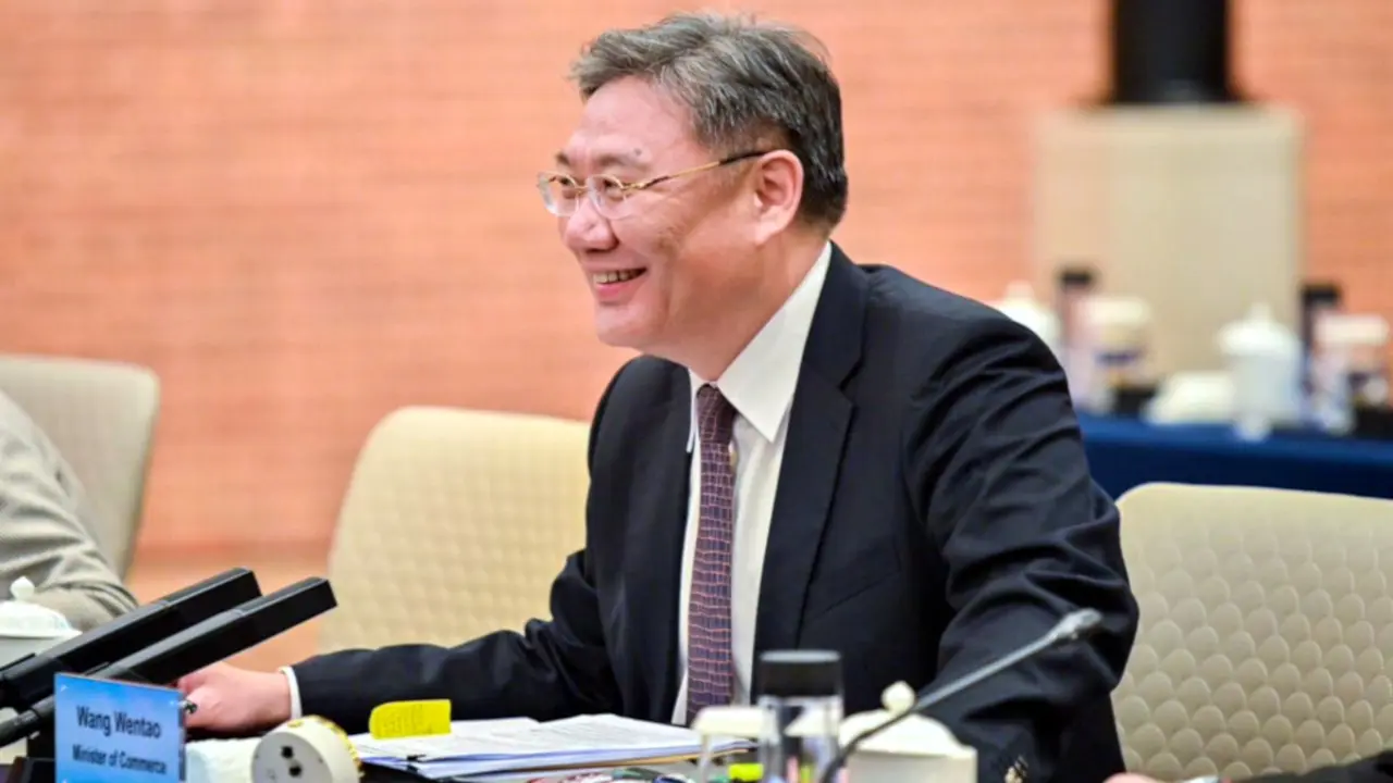 Wang Wentao, ministro de Comercio de China - PHOTO/&nbsp;@sophieprimas