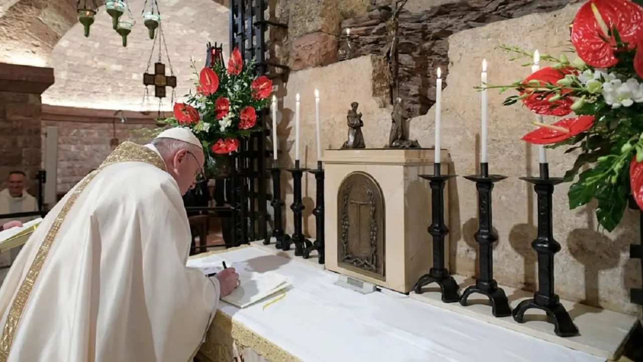 El papa Francisco I - PHOTO/ @Pontifex_es