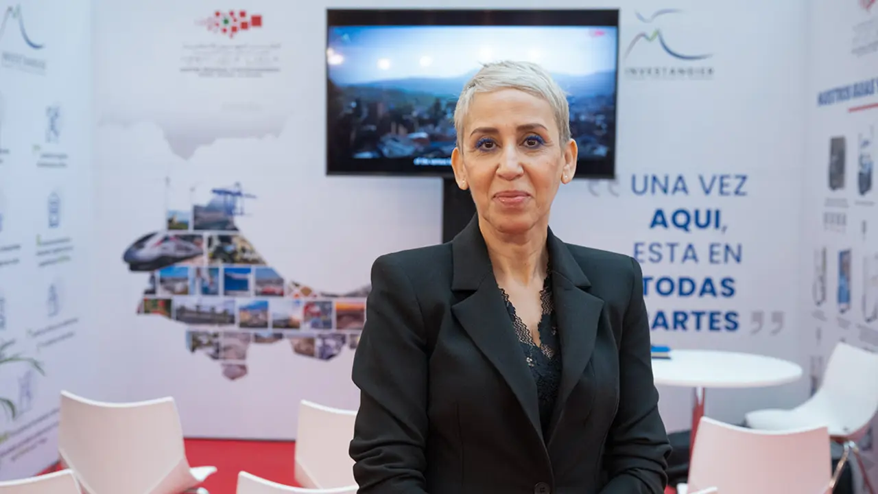 <p>Amal Boussouf, directora de la Cámara Oficial de Comercio de España en Marruecos, Tánger Nador - ATALAYAR/ GUILLERMO LÓPEZ</p>
