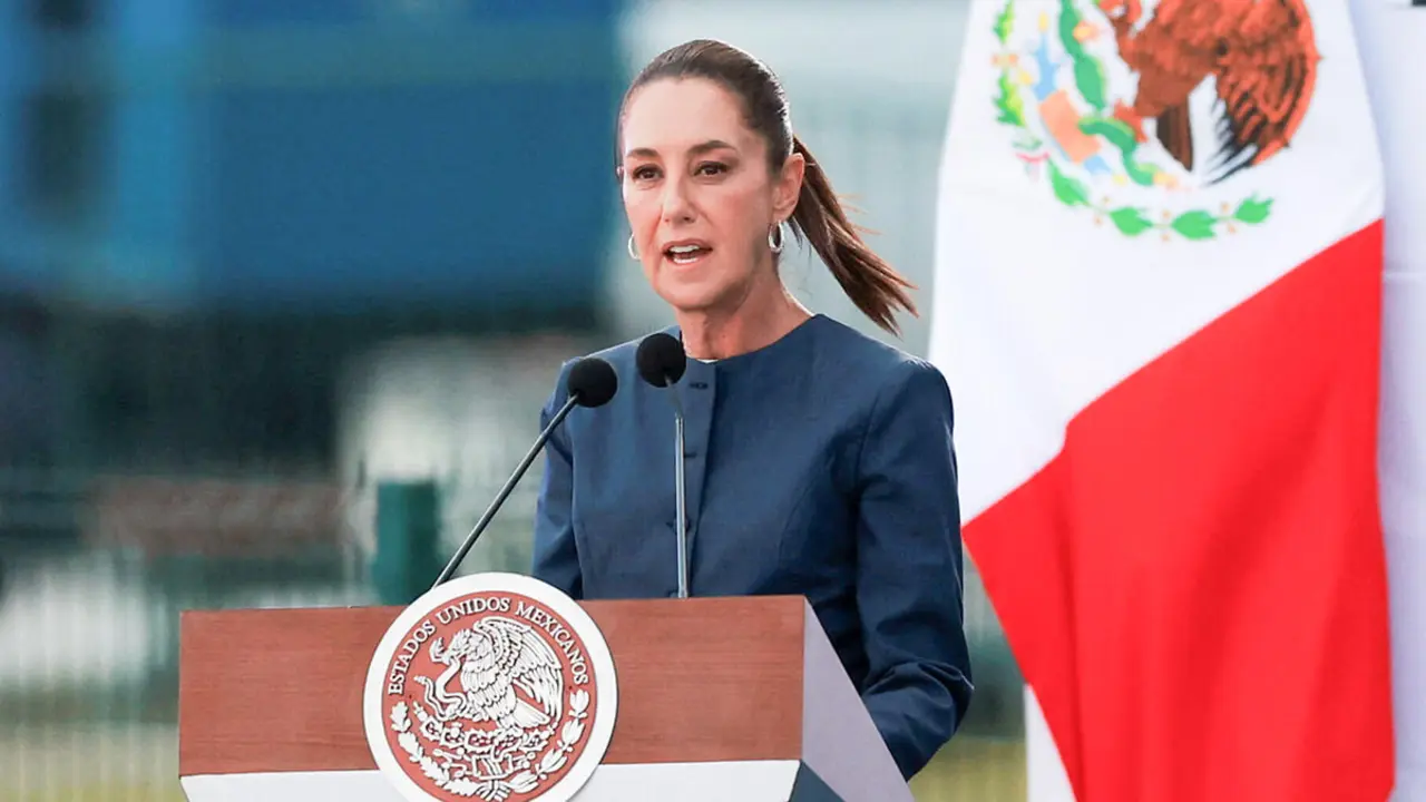 La presidenta de México, Claudia Sheinbaum - REUTERS/ RAQUEL CUNHA